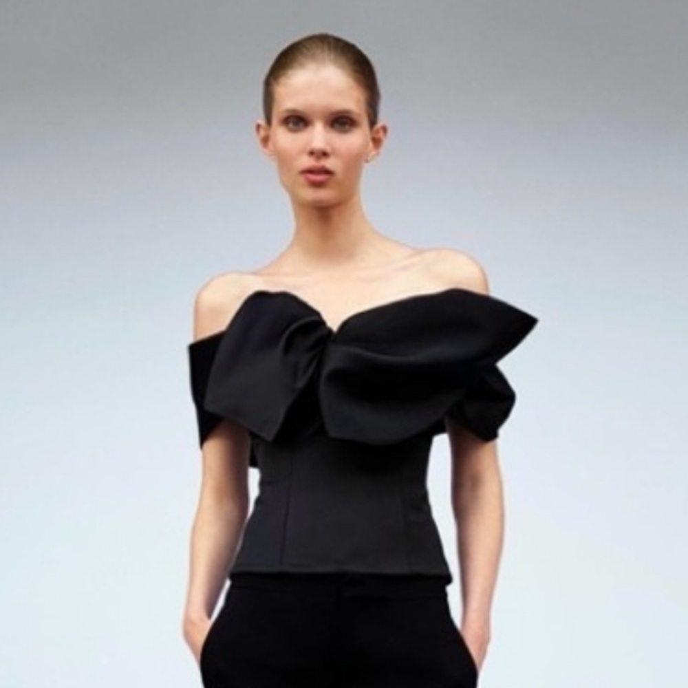 NWT Limited Edition Zara Bow Top - XS & S